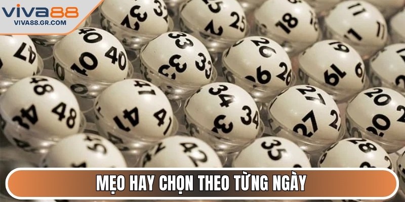 Mẹo hay chọn theo từng ngày